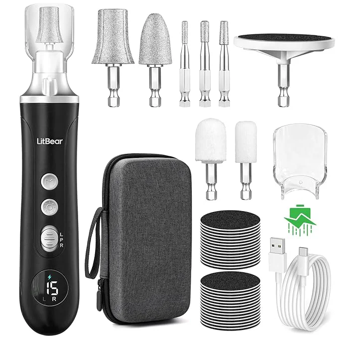 Excellent Litbear Electric Nail Drill File Enhanced