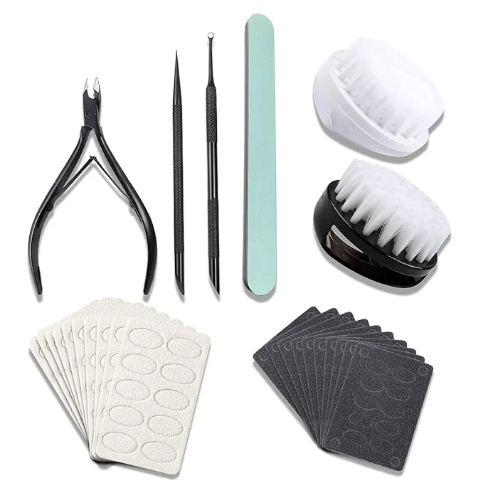 Fine Cuticle Pusher Cuticle Nipper Set Russian Pre-Treatment Nail Pushers Cuticle Recyclable