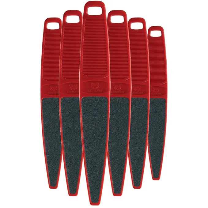 Fashionable ForPro Professional Collection Red Panda Foot File 60 100 Grit Double-Sided Authentic