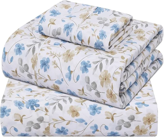 Exclusive ZOYER Cotton Sheets – Twin Size Percale Bedding Cooling amp Breathable Durable with a Crisp Soft amp Comfortable Feel 16 quot Deep Pocket 3-Piece Set Country Coast Professional