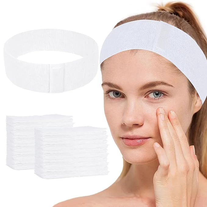 Modern 150 Count Disposable Spa Facial Headbands Detailed