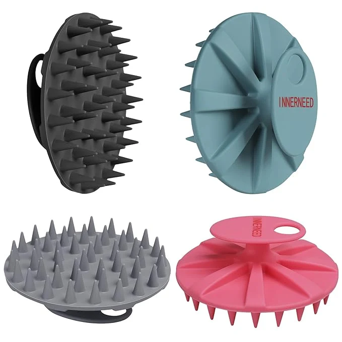 Proven INNERNEED Scalp Massager Shampoo Brush Wet Dry Manual Scalp Care Head Expertly Made