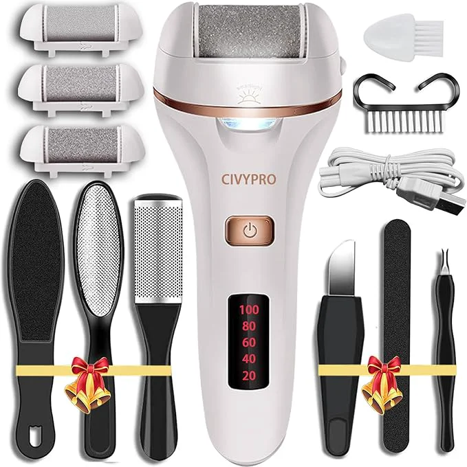 Modern Electric Callus Remover for Feet Long Service Time Foot Scrubber Rechargeable Original Design