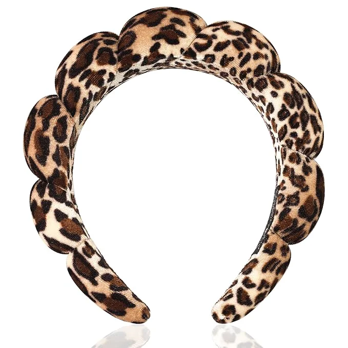 Prestigious Ayesha Spa Headband for Washing Face Sponge Makeup Headbands Skincare Headband Unique