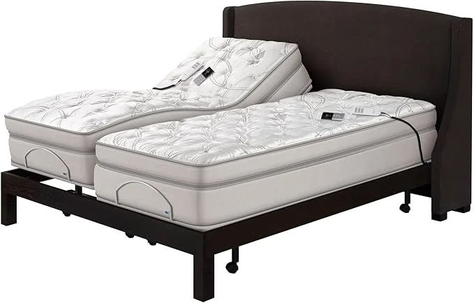 Traditional Split King Size Sheet Set - Egyptian Quality Ultra-Soft Bed Sheets - Double Brushed - Deep Pockets- Easy Fit - 5 Piece Set- Fade Resistant Effective