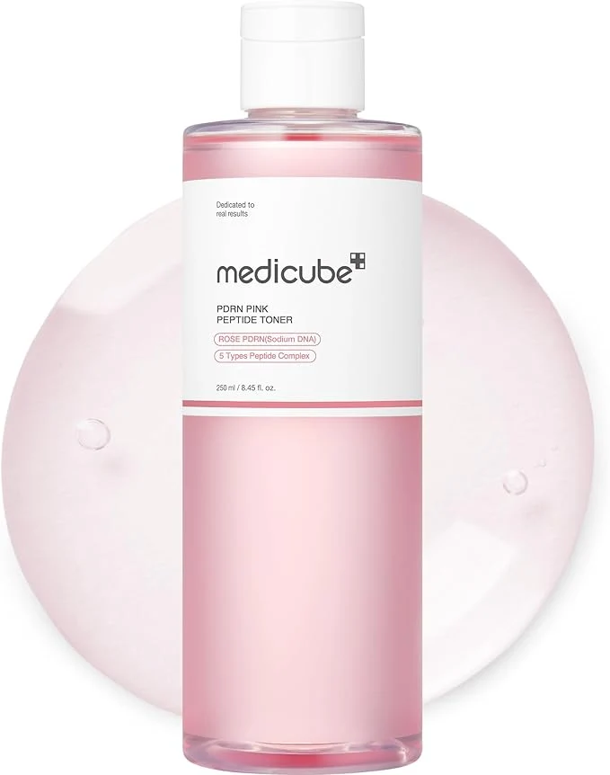 Next-Generation medicube PDRN Toner Rose PDRN Peptide Toner Lightweight Watery Type Genuine