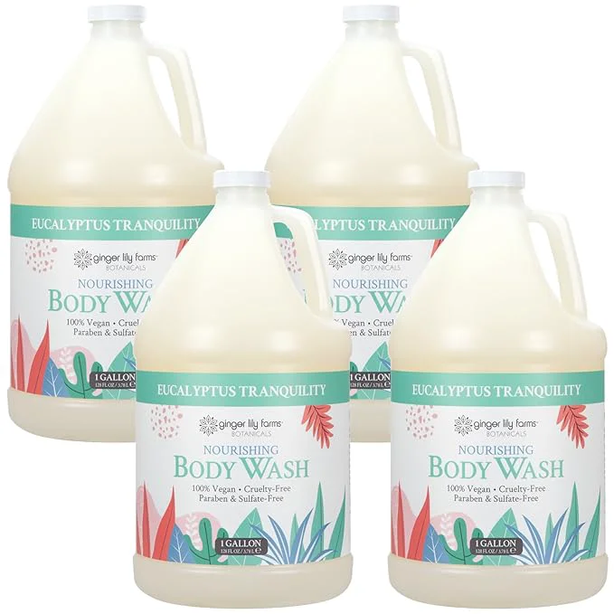 Consistent Ginger Lily Farms Botanicals Nourishing Body Wash Eucalyptus Tranquility Prestigious