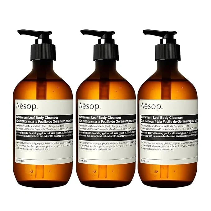 Casual Aesop Geranium Leaf Body Cleanser Gentle Shower Gel Functional
