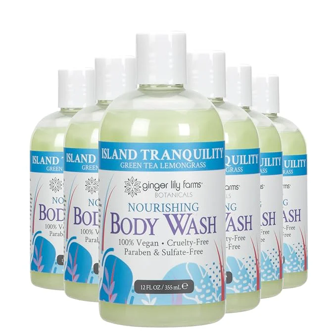 Traditional Ginger Lily Farms Botanicals Nourishing Body Wash Island Tranquility Artisan