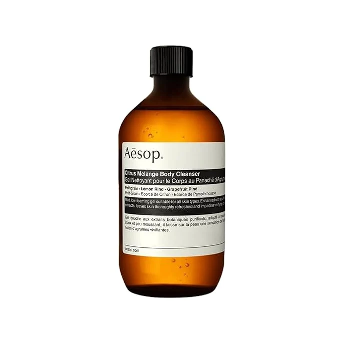 Selected Aesop Citrus Melange Body Cleanser Refill Gentle Low-Foaming Gel Cleanser Smooth