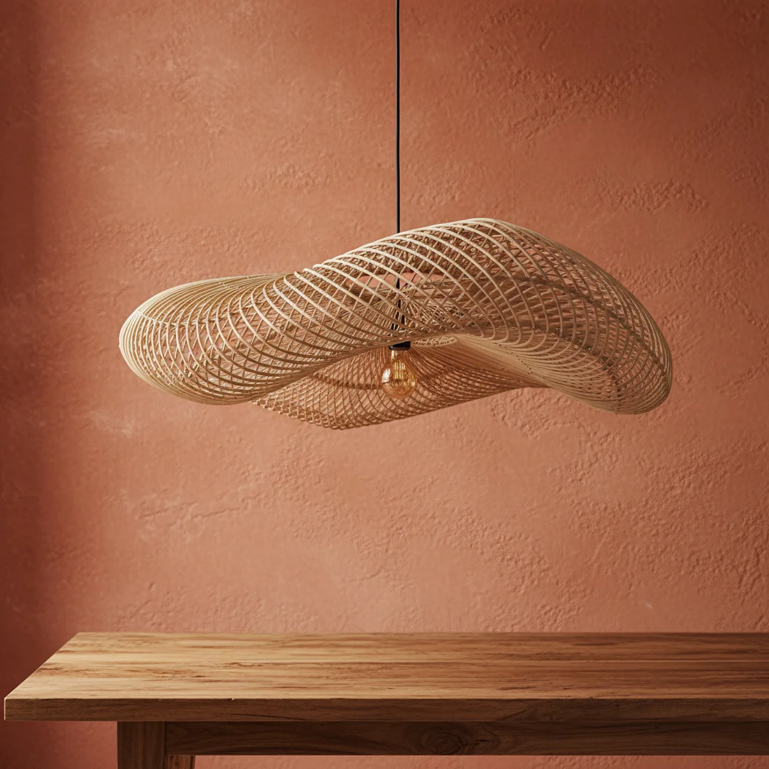 Top-Quality Wave lamp naturel XL Premium
