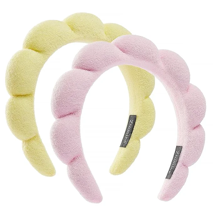 Refined Ztomine Spa Terry Cloth Headbands Artisan