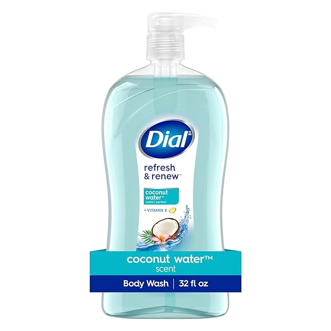 Optimized Dial Body Wash Refresh Renew Coconut Water 32 fl oz Innovative
