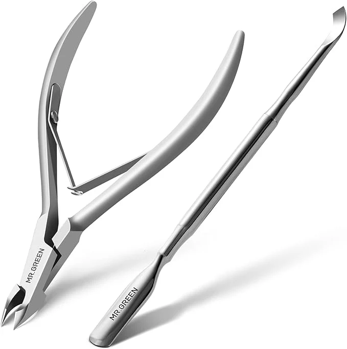 Sustainable MR.GREEN Cuticle Nippers Nail Manicure Scissors Cuticle Clippers Trimmer Dead Fine