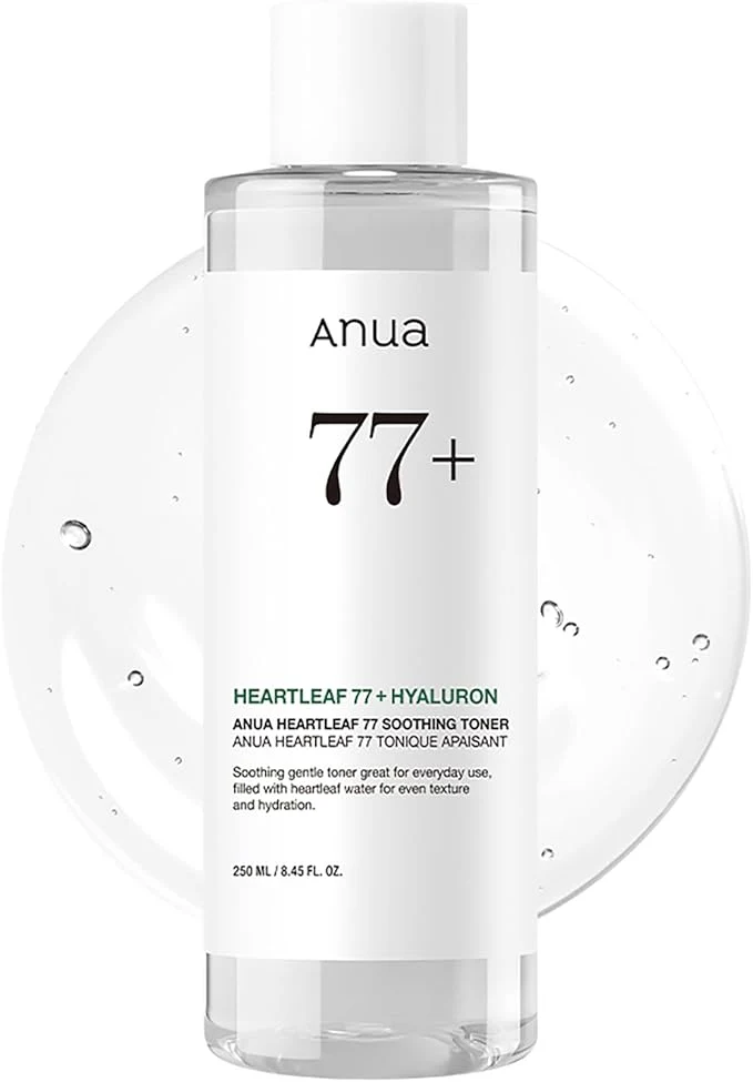 Fine Anua Heartleaf 77 Soothing Toner Moisturizing Calming Facial Toner Specialty