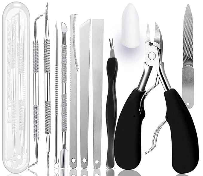 User-Friendly Ingrown Toenail File and Lifters Set Professional Pedicure Tool Toenail Optimized