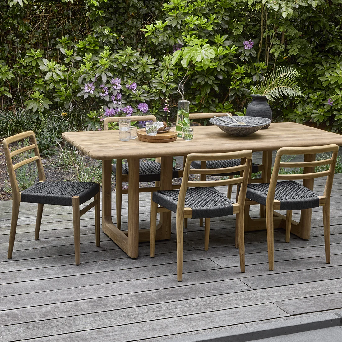 Sophisticated Primavera teak outdoor table Healthy
