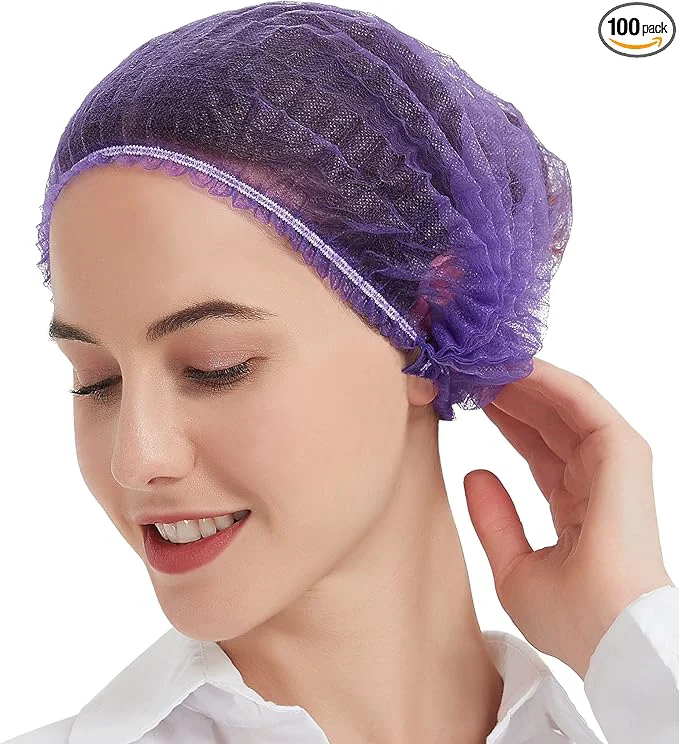 Professional ProtectX Disposable Bouffant Caps Hair Head Cover Nets 21 Exceptional