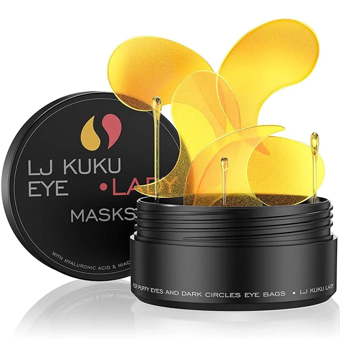 Durable Under Eye Patches Gold Essence Hydrogel Eye Masks Secure