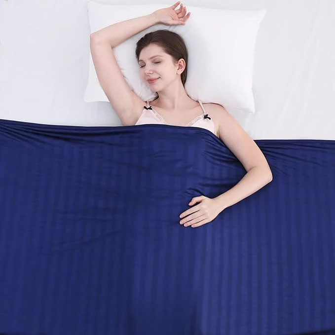 Genuine Elegear Cooling Blanket Queen Absorbs Heat to Keep Body Cool for Night Sweats Double Sided Arc-Chill3.0 Cool Fiber Q-Max gt 0.5 Lightweight Summer Cold Blankets Sleeping 79 quot x 86 quot Healthy