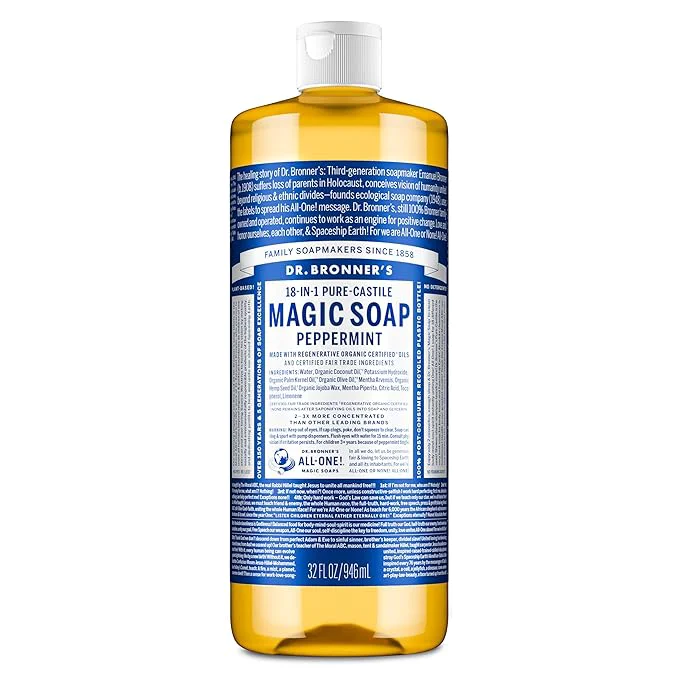 Traditional Dr. Bronner's Pure-Castile Liquid Soap High-End