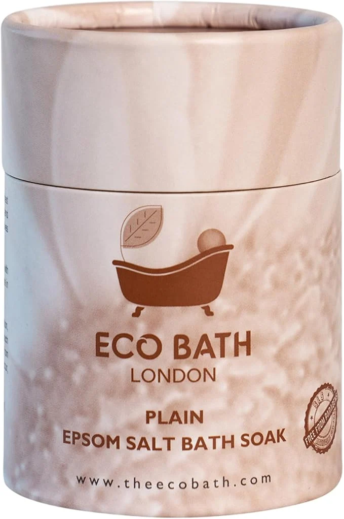 Modern Eco Bath London Plain Unscented Epsom Salt Bath Soak Healthy