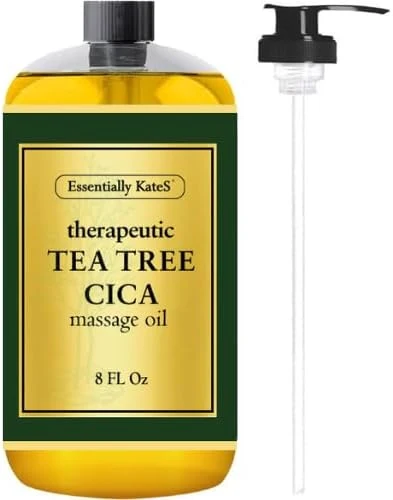 Fast Essentially KateS Tea Tree Oil CICA Massage Oil 8 Fl Oz Original