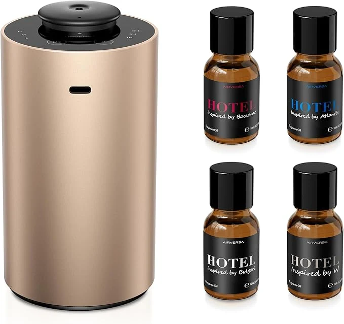 Recyclable Airversa Waterless Essential Oil Diffuser Starter Kit Comfortable