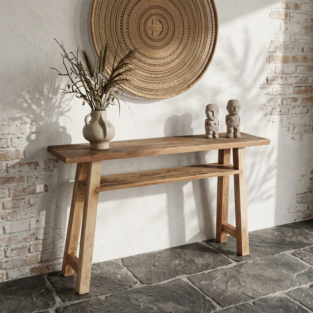 High-Grade Farmwood console double top Specialty