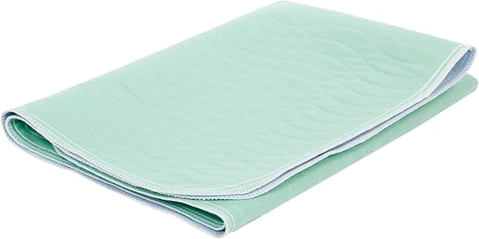 Outstanding Waterproof Bed Protector Pads - Washable and Reusable 34x36 Mattress Pad - Pack of 1 Absorbent Incontinence Pads for Pets Kids Adults and Elderly - Bedwetting Protection Pads for Mattresses Floor Smart