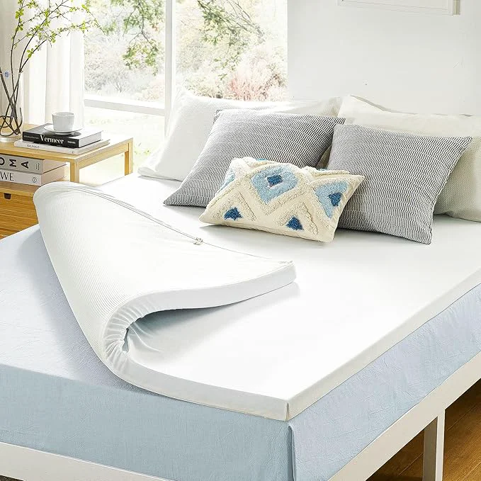 Easy-to-Use Price Mattress 3 Inch Gel Memory Foam Mattress Topper with Cover CertiPUR-US Dorm Essentials King Authentic