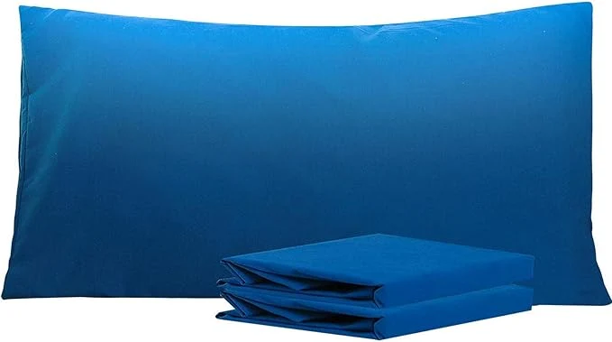 Luxury NTBAY King Pillowcase Set - 2 Pack Brushed Microfiber 20x40 Pillowcases - Soft Wrinkle- Fade-Resistant Stain-Resistant Royal Blue Pillowcases with Envelope Closure - 20x40 Inches Royal Blue Lightweight