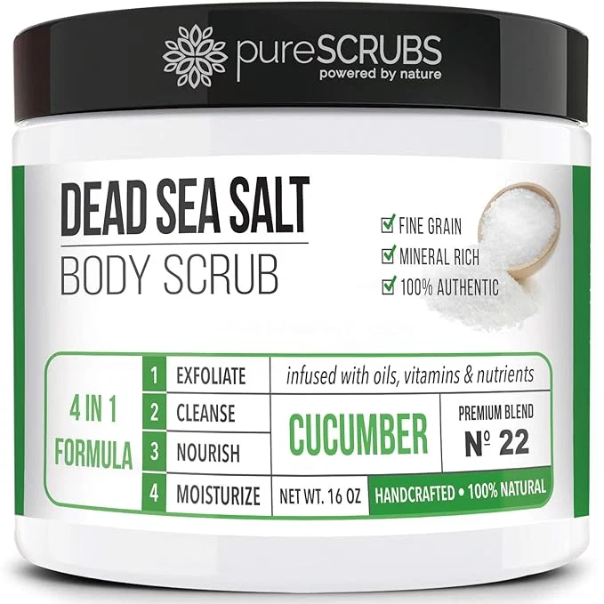Premium Material pureSCRUBS Premium Cucumber Body Scrub Set Practical