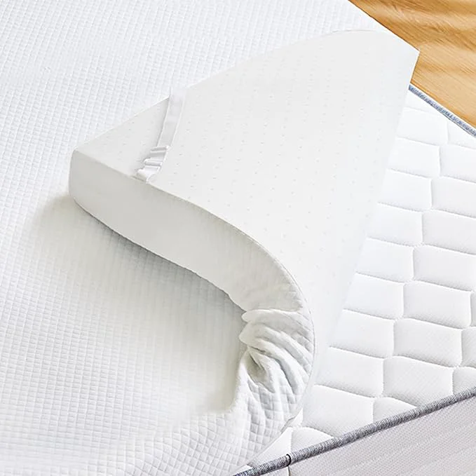 Sustainable Sweetcrispy Mattress Topper King with Removable Soft Cover Memory Foam 2 Inch Thick Gel Infused Cooling Toppers Pad for King Size Bed Sleeper Sofa RV Camper CertiPUR US Breathable