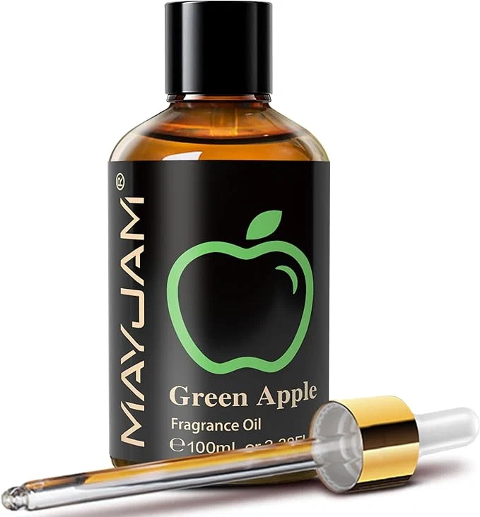 Functional MAYJAM 3.38FL.OZ Green Apple Fragrance Oils Flexible