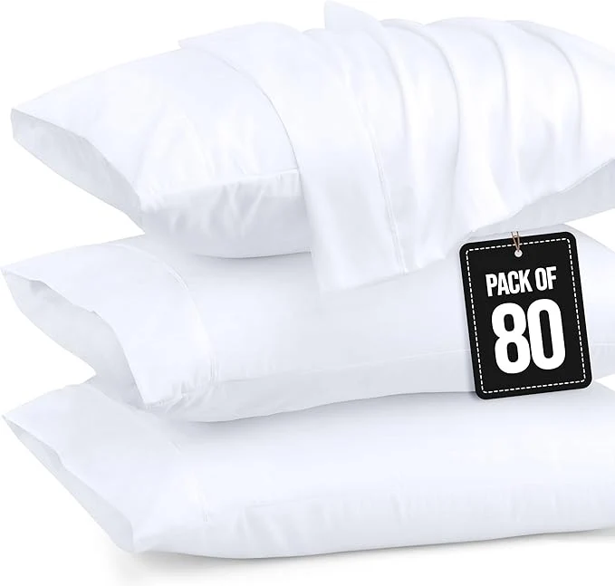 Excellent Utopia Bedding Pillow Cases King Standard Size 2-Pack – Soft Brushed Microfiber – Envelope Closure – for Hospitals Hotels Guest Rooms – Oeko-TEX 20x36 Inches White Prestigious