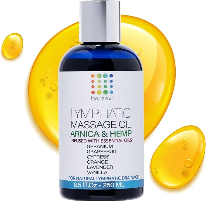 Detailed Bruizex Lymphatic Drainage Massage Oil Recyclable