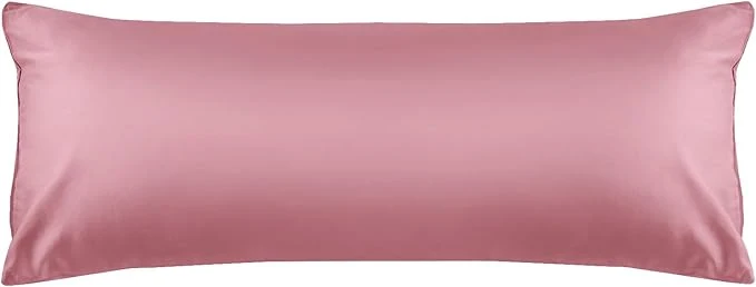Authentic Warmstar Cotton Body Pillow Cover 1 Pack 600 Thread Count Body Pillow case 20 quot x54 quot Long Body Pillow Case Cover Soft Breathable with Envelope Closure Lotus Pink Next-Generation