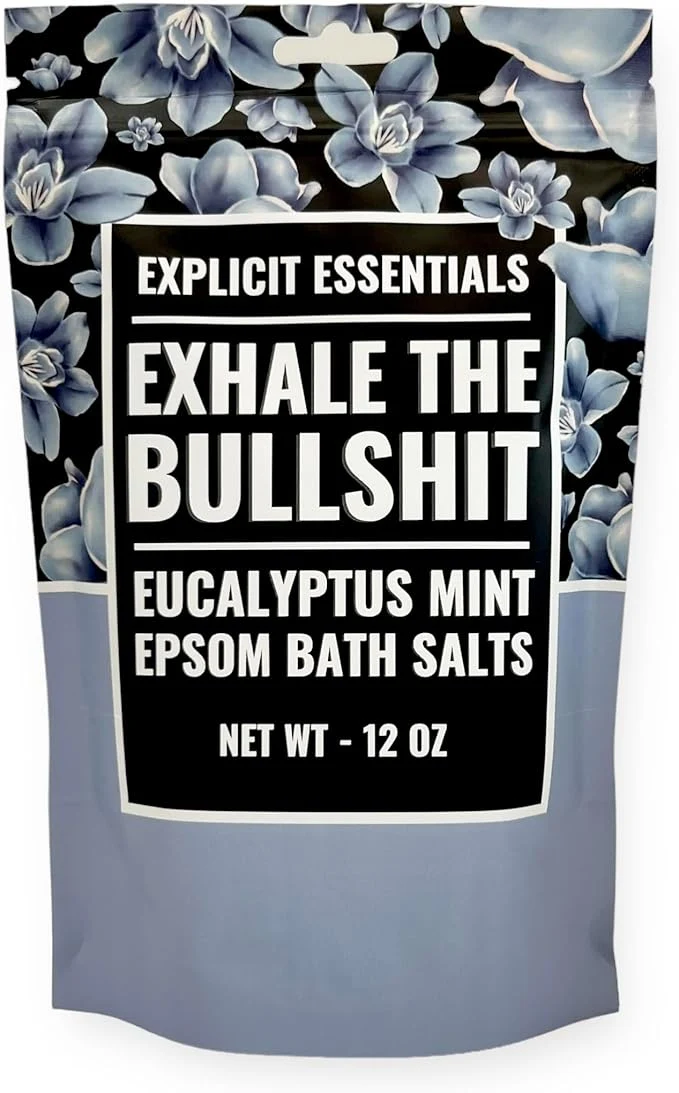 Relaxed Explicit Essentials Eucalyptus Mint Epsom Bath Salts Relaxing Aromatherapy World-Class