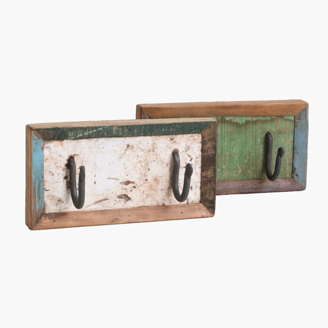 Superior Scrapwood coat hanger 2 hook Pure