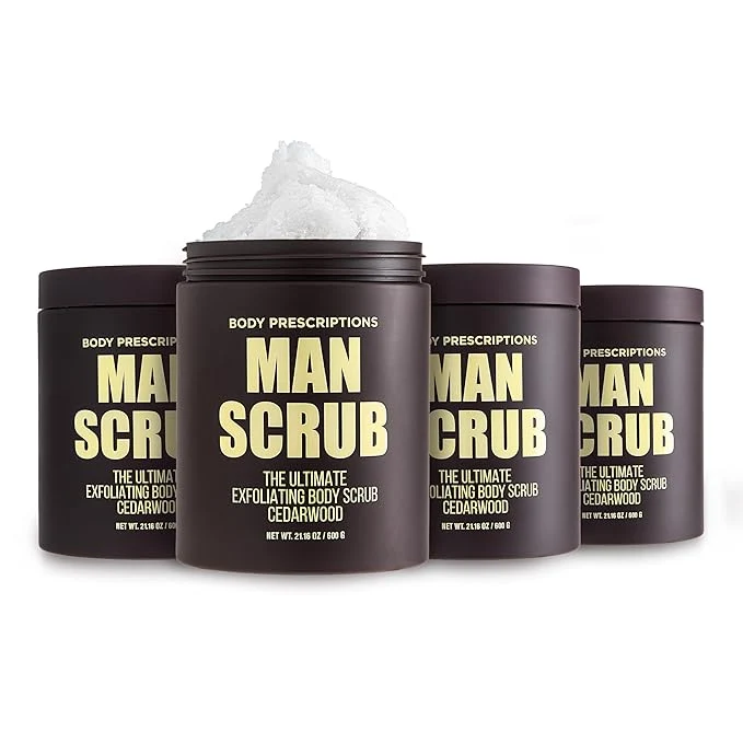 Certified Body Prescriptions Men s Exfoliating Body Scrub – Skin Cleansing Wash Specialty