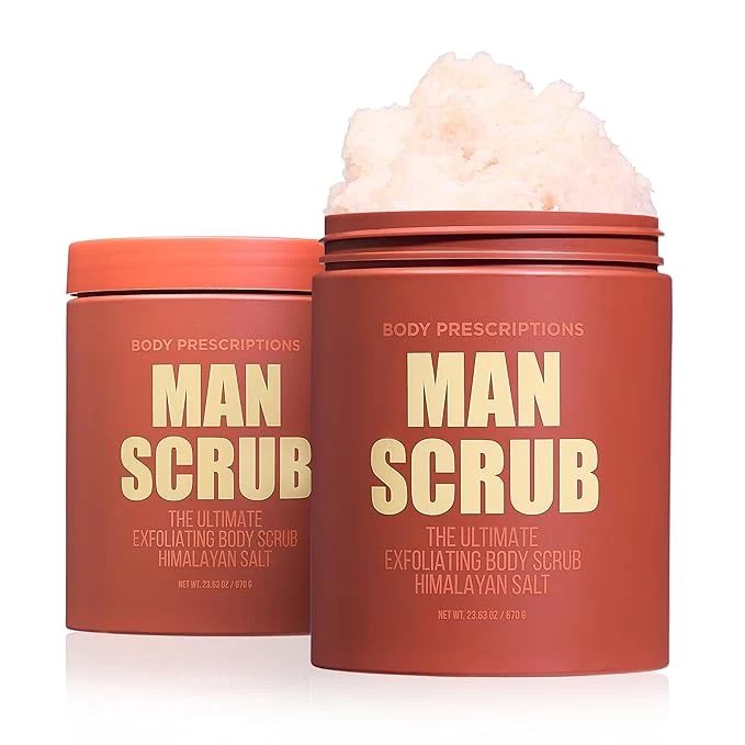 Unique Body Prescriptions Men s Exfoliating Body Scrub – Skin Cleansing Wash Practical