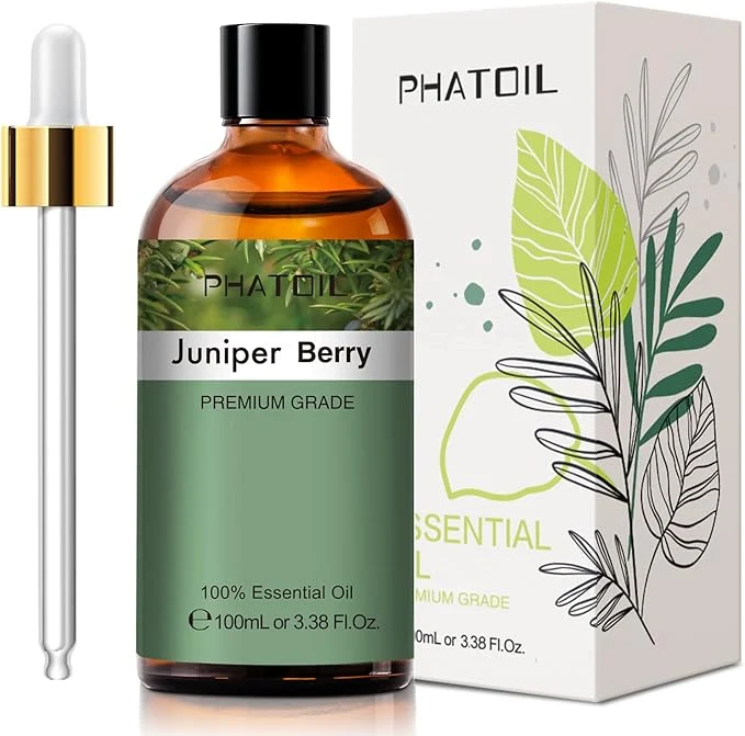 Quality Juniper Berry 3.38fl.oz Essential Oil PHATOIL Pure Aromatherapy Oils Fast