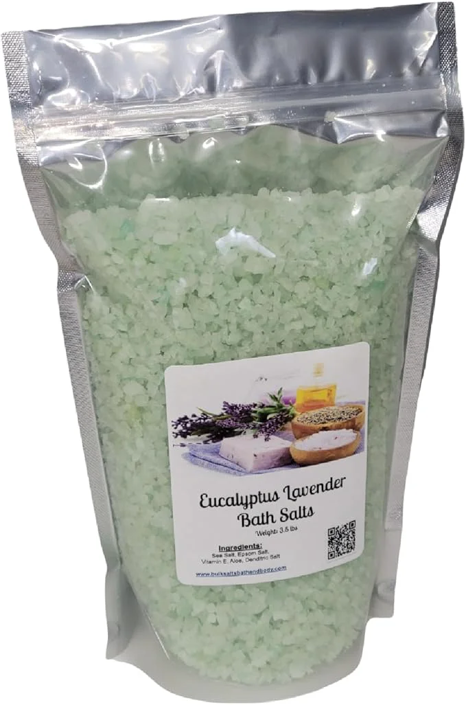 Practical Bath Salts 4lb Bag Choose Your Scent Epsom Salt Sea Salt Bathing Reliable