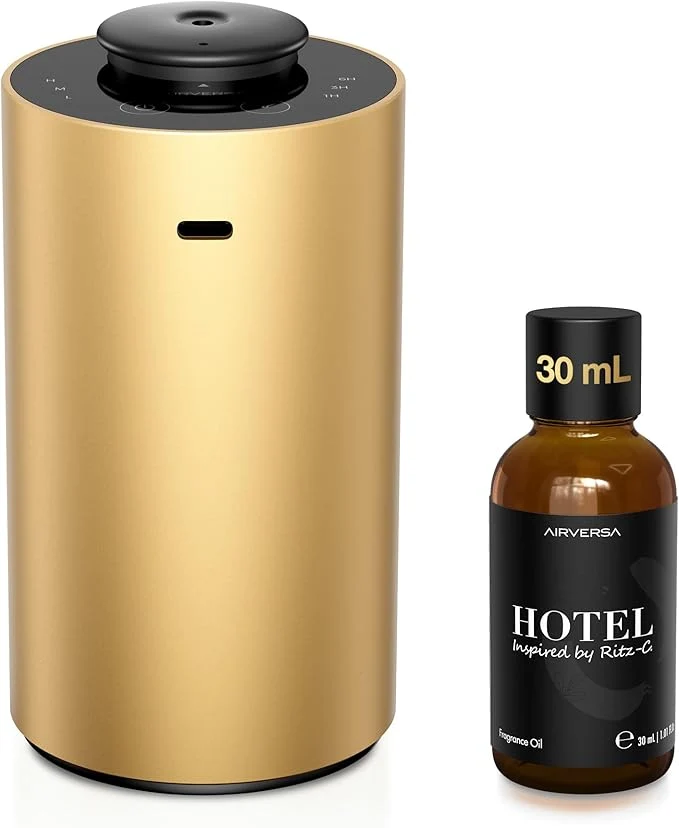 Enhanced Waterless Essential Oil Diffuser Starter Kit Selected
