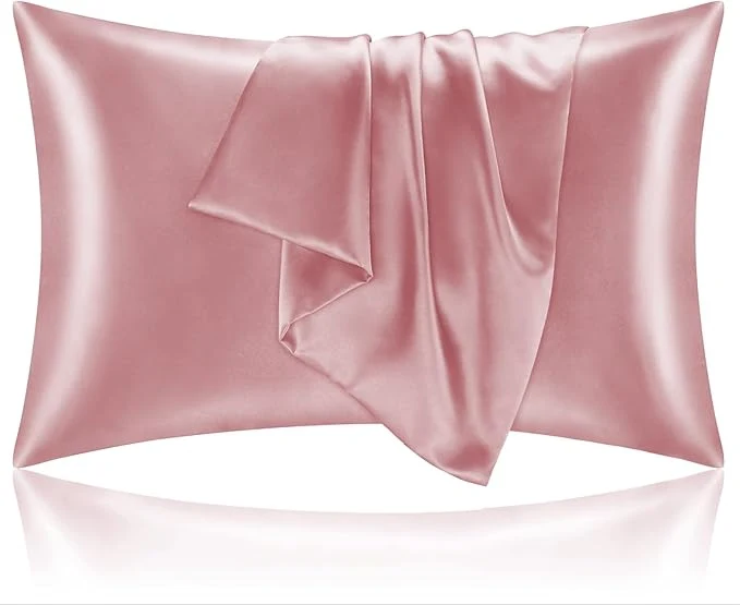 Effective BEDELITE Satin Pillowcase for Hair and Skin Super Soft and Cooling Similar to Silk Pillow Cases 2 Pack with Envelope Closure Gift for Women Men 20 quot x26 quot Standard Size Nostalgia Professional