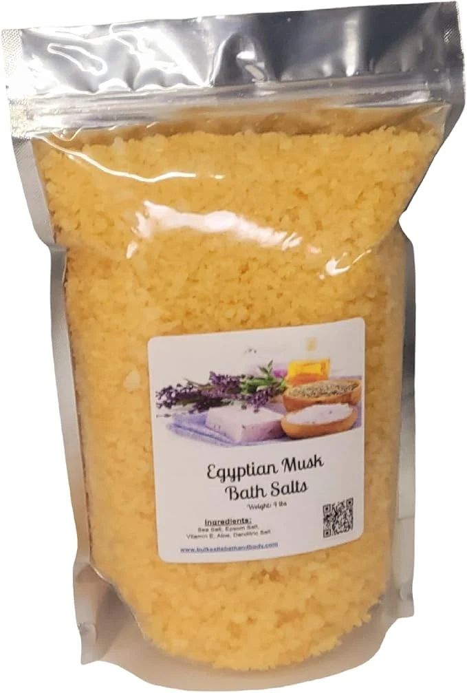User-Friendly Bath Salts 4lb Bag Choose Your Scent Epsom Salt Sea Salt Bathing Solid
