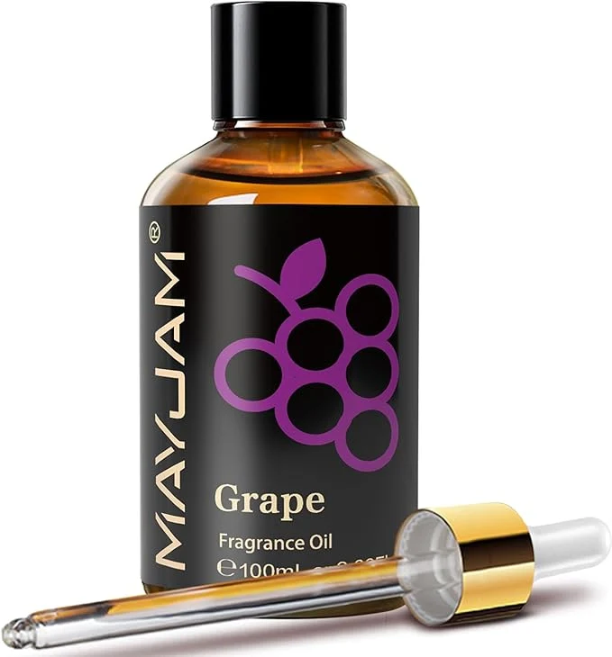 Certified MAYJAM 100ML 3.38FL.OZ Grape Fragrance Oils Refined