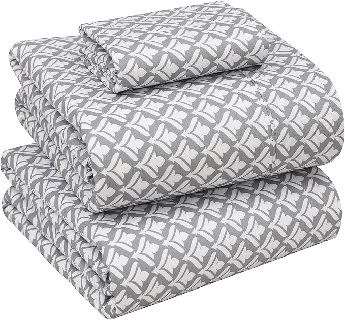 Consistent RUVANTI Cotton Sheets – Twin XL Size Percale Bedding Cooling amp Breathable Floral Design Durable with a Crisp Soft amp Comfortable Feel 16 quot Deep Pocket 3-Piece Set Idiomatic Expression Proven