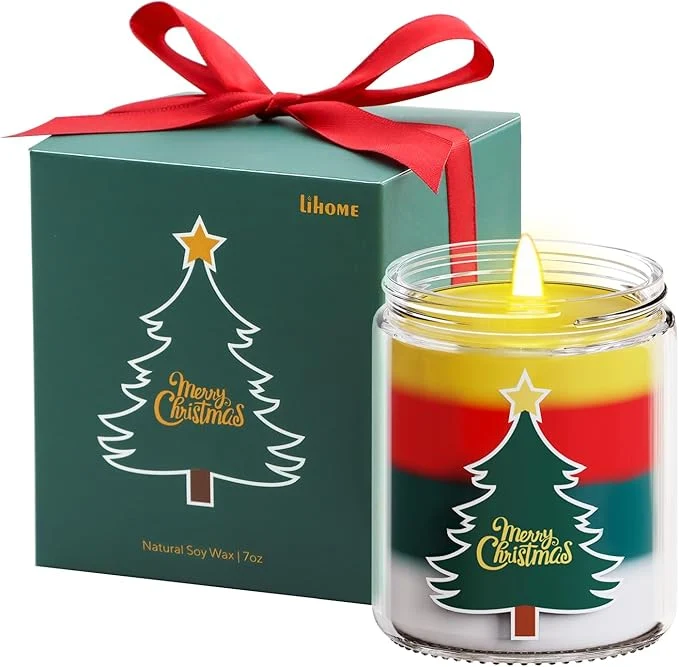 Safe Christmas Candles Modern